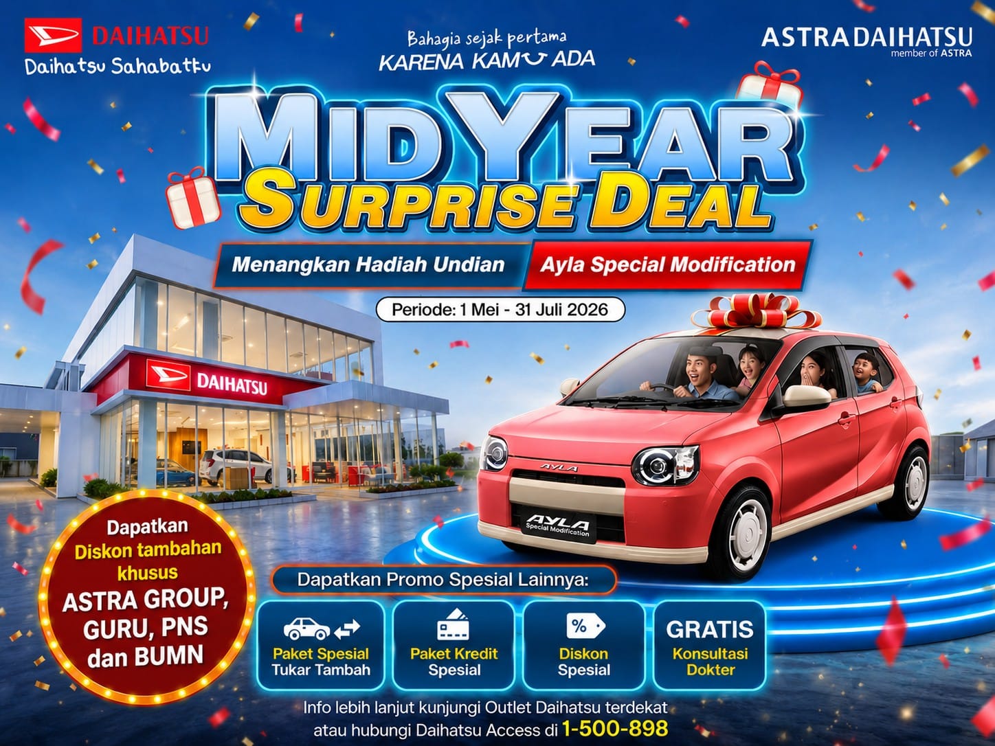 PROMO DAIHATSU UNDIAN AYLA SPECIAL MODIFICATION